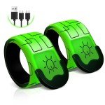 Rechargeable LED Armbands for Running and Cycling