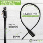 Urban August Adjustable Zip Tie Lock - Black