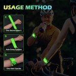 Rechargeable LED Armbands for Running and Cycling