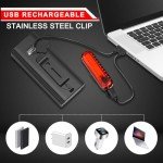 EBUYFIRE 3000 Lumens Rechargeable Bike Light Set