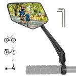 REEZER 360° Adjustable Bicycle Mirror for Handlebars