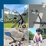 REEZER 360° Adjustable Bicycle Mirror for Handlebars