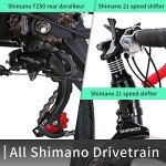 21-Speed Men's Road Bike with 700C Wheels