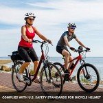 Bike Helmet with Light for Men and Women