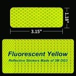 PHIXBEAR 20 Pack Reflective Safety Stickers