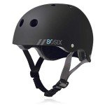 80Six Kids Dual Certified Helmet - Black Matte
