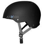 80Six Kids Dual Certified Helmet - Black Matte