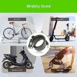 Electric Scooter Lock Cable with Mounting Bracket