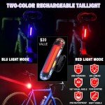 Victagen 5000 Lumen Rechargeable Bike Lights Set