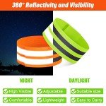 150 Pcs Reflective Bands for Cycling and Running