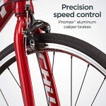 Schwinn Fastback Tourney AL Adult Performance Road Bike, Beginner to Intermediate Bicycle Riders, 700c Wheels, 14-Speed Drivetrain, Extra-Large Aluminum Frame, Red