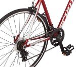 Schwinn Fastback Tourney AL Adult Performance Road Bike, Beginner to Intermediate Bicycle Riders, 700c Wheels, 14-Speed Drivetrain, Extra-Large Aluminum Frame, Red