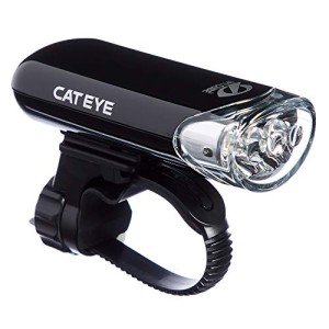 CAT EYE - HL-EL135N LED Safety Bike Headlight for Commuting, Black