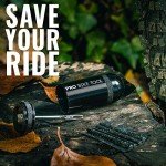 PRO BIKE TOOL Tubeless Bike Tyre Repair Kit – for MTB and Road Bicycle Tyres – Fix a Puncture or Flat, Fast – Tackle Set Includes Storage Canister, Plugger Tool and Plugs - 5 Bacon and 5 Black Strips