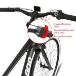 HH HILAND Mens and Womens Hybrid Bike, Step-Over or Step-Through Frame, 700C Wheels Urban Commuter Bike, 7 Speeds Road Bicycle for Adult