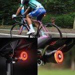 G Keni Smart Bike Tail Light, Brake Sensing Rear Lights, Auto On/Off, Waterproof, USB Rechargeable, Ultra Bright LED Warning Back Bicycle Flashlight, Cycling Safety Accessories