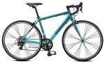 Schwinn Phocus 1400 Adult Road Bike, Mens and Womens, 14-Speed Drivetrain, 43cm Aluminum Frame, 700c Wheels, Drop Bar Handlebars, Teal
