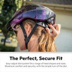 Schwinn Intercept Bike Helmet For Adult Men Women Ages 14 and Up, Can Fit Head Circumference 58-62 cm, With 10 Vents, Snap On/Off Visor, Adult Blue