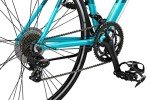 Schwinn Phocus 1400 Adult Road Bike, Mens and Womens, 14-Speed Drivetrain, 43cm Aluminum Frame, 700c Wheels, Drop Bar Handlebars, Teal