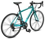 Schwinn Phocus 1400 Adult Road Bike, Mens and Womens, 14-Speed Drivetrain, 43cm Aluminum Frame, 700c Wheels, Drop Bar Handlebars, Teal