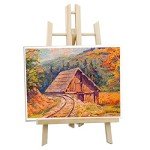 Wooden Tabletop Art Display Easel 16 Inches