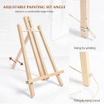 Wooden Tabletop Art Display Easel 16 Inches