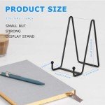 2-Pack 6-Inch Metal Easel Display Stands