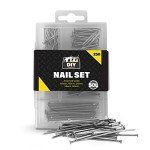 Assorted Picture Hanging Nails - 250 Pack