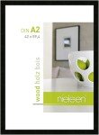Essential A2 Black Wooden Photo Frame with Glass