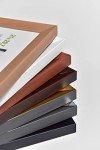 Essential A2 Black Wooden Photo Frame with Glass