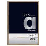 Nielsen Alpha A4 Oak Photo Frame with Glass