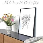 Nielsen Alpha A4 Oak Photo Frame with Glass