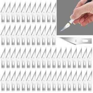 100-Piece Craft Knife Blades for DIY Projects