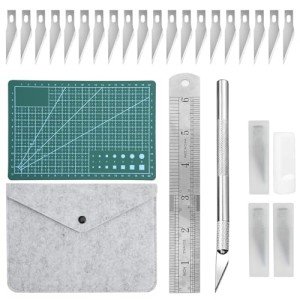 Craft Tool Knife Set with Storage Bag