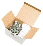 High-Strength Picture Hanging Kit with 120 Rings