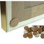 Ikon Cork Wall Frame Corner Protectors - 50 Pack