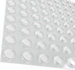 GorillaGrit 100 Transparent Self-Adhesive Cushion Pads