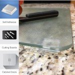Clear Rubber Bumpers - 20 Feet Adhesive Pads