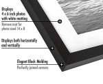 Americanflat Black Multi-Frame for 3 Photos