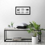 Americanflat Black Multi-Frame for 3 Photos