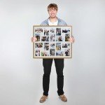 Multi Aperture Photo Frame Collage - White