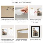 Multi Aperture Photo Frame Collage - White