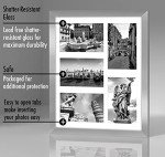 Americanflat 28x36cm Silver Collage Photo Frame Set