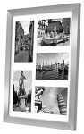 Americanflat 28x36cm Silver Collage Photo Frame Set