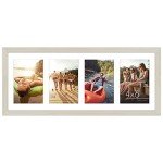 Light Wood Multi Photo Frame for 4 Pictures