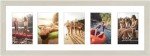 Light Wood Multi-Frame for 5 Horizontal/Vertical Photos