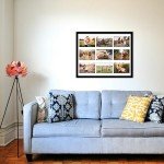 Collage Frame for 9 Photos, Black 50.8x40.6 cm