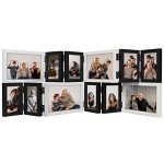 SUMGAR Modern Black/White 10x15cm Photo Frame Set