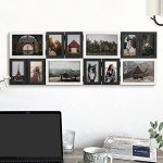 SUMGAR Modern Black/White 10x15cm Photo Frame Set