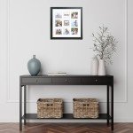 Multifunctional Picture Frames for 2-4 Photos